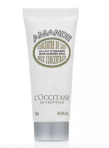 NEW L'Occitane Amande ALMOND MILK CONCENTRATE Mini Body Cream For Dry Skin 20ml - Picture 1 of 1