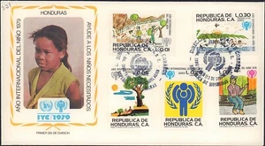HONDURAS 1979 FDC COPERTINA ANNO DEL BAMBINO - Foto 1 di 1