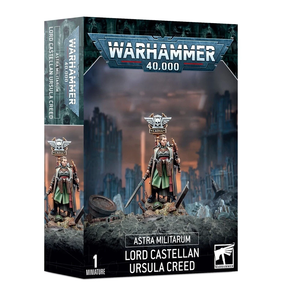 Games Workshop Warhammer 40K: Astra Militarum Lord Castellan Ursula Creed
