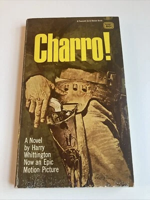 Charro! Harry Whittington vintage Western movie paperback Gold Medal Foto 1 de 4