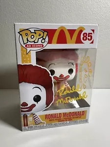 Funko POP! Figura de vinilo firmada por McDonald #85 Ad Icons - Imagen 1 de 24