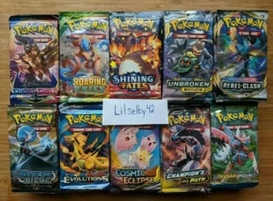 Pokemon Custom Elite Trainer Box, 10 packs, Guaranteed Hidden Fates Pack, Rare!