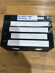 Rare VHS Lot - Hunting & Fishing Tapes - - Picture 1 of 1