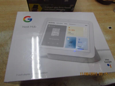 Google Nest Hub (2nd Gen.) Smart Display - Chalk (GA01331-US) - Image 1 of 4