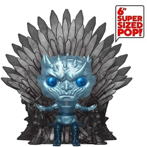 Funko Pop Game of Thrones Night King Metallic on Iron Throne 6" GOT Figure Cover