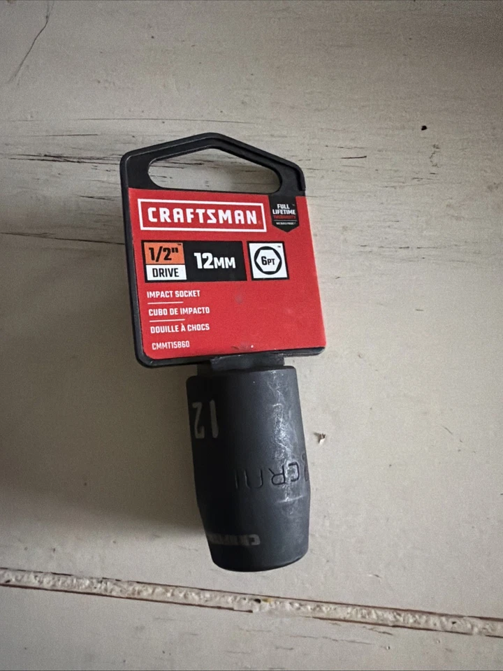 Craftsman 1/2” 12mm. cmmt 15860 - Image 1 of 2