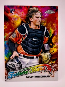 Adley Rutschman RC FUTURE STARS 2023 Topps Cromo Baltimore Orioles - Imagen 1 de 2