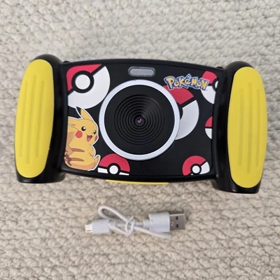 Pokemon Kids Interactive Digital Camera 128mb SD Card & Cable *Tested Working - Image 1 of 4