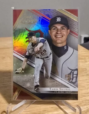 Tarik Skubal 2021 Topps Gold Label Class 2 Red Rookie 2/50 Tigers - Image 1 of 2