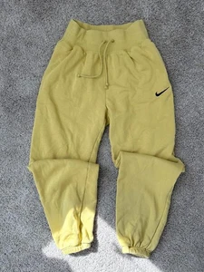Nike Women’s Phoenix Fleece Cozy High Waisted Lounge Sweatpants Sz XS - Picture 1 of 7