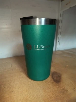 LL Bean Stainless Steel Hot & Cold Tea Coffee  Travel Tumbler w/ Lid - Image 1 of 4