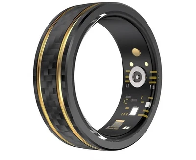 FINDTIME Smart Ring Herzfrequenz Blutdruckmessgerät Schlaftracker Blutsauerstoff Größe 8