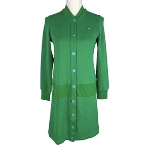 Arnold Palmer Classic Style Made in Japan Green Cardigan Golf Dress Size 1 - Picture 1 of 9