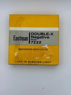 Kodak 7222 Double X Negative 16mm Film 100ft Roll Sealed Frozen - Image 1 of 4