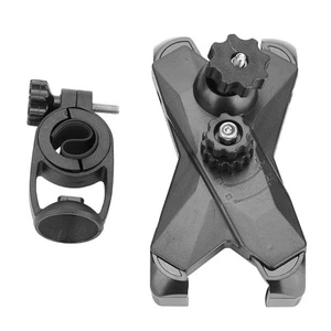 Schwarzes Straßenfahrad Mountainbike Lenker Handy Halter Mit 360 Grad Drehun GD - Bild 1 von 14