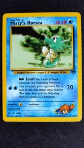 Pokémon TCG MISTY'S HORSEA 87/132 Gym Challenge - Bild 1 von 2