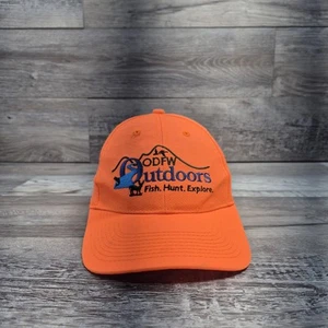 Oregon Fish & Wildlife Hat Cap Adjustable Strapback Hunting Fishing  Mens - Picture 1 of 6