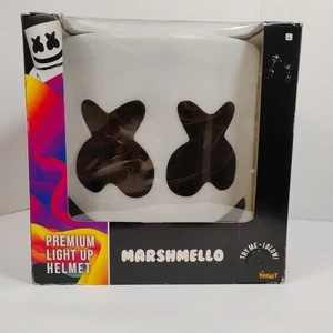 2023 DJ MARSHMELLO PREMIUM LIGHT UP LED HELM EDM Rave FUNKTIONIERT  - Bild 1 von 16