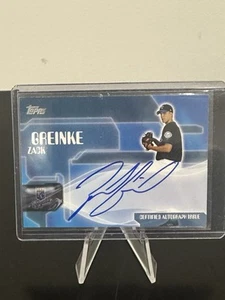 2005 Topps Zack Greinke Auto Autograph #TA-ZG - Picture 1 of 2