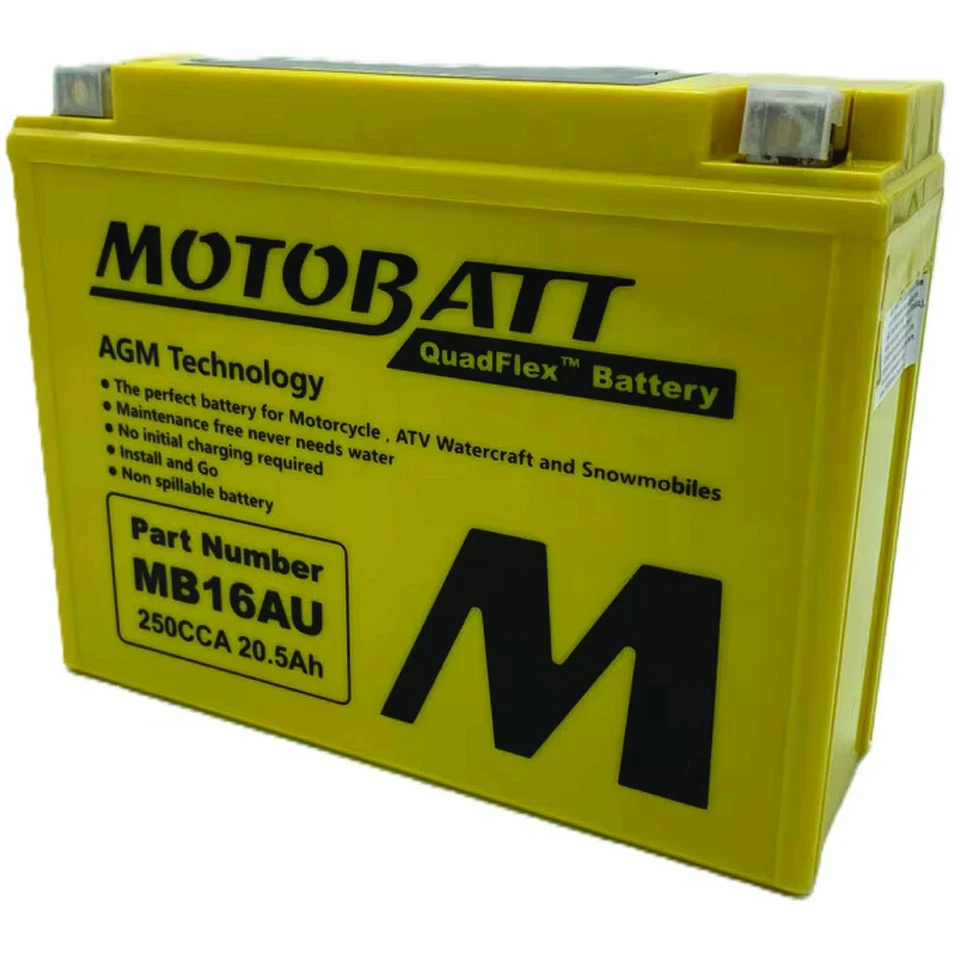 Motobatt Battery For Yamaha XV750 Virago (All) 750cc 81-96 - Image 1 of 4