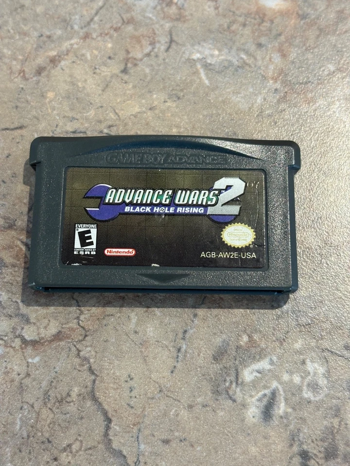 Advance Wars 2: Black Hole Rising GBA Gameboy Advance 2003 - Tested & Working - Image 1 of 2