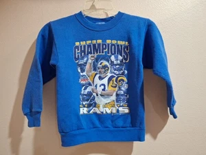 Suéter Vintage St. Louis RAMS NFL FOOTBALL Juvenil Cuello Redondo Años 2000 - Imagen 1 de 5