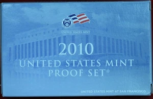 Uncirculated 2010 United States Proof Set - Picture 1 of 1
