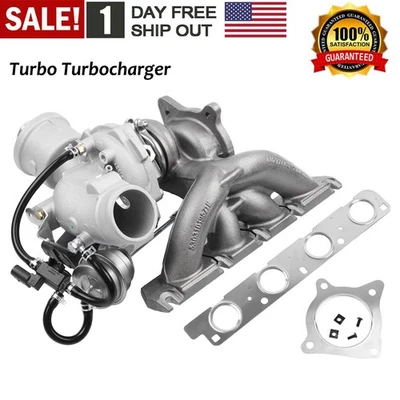 Turbo Turbocharger K03 for Audi A4 2.0T B7 SPOILER BWE BWT 2005 2007 2008 2009 - Image 1 of 4