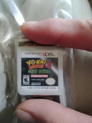 Yokai Watch 2 Bony Spirits Not For Resale Demo Game (Nintendo 3DS, 2016) Tested - Image 1 of 2