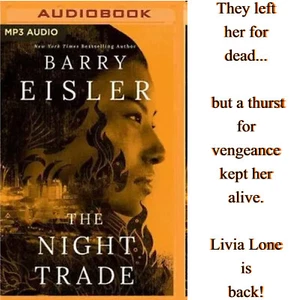 The Night Trade by Barry Eisler - Livia Lone #2 - MP3 CD - FREE Shipping - Imagen 1 de 2