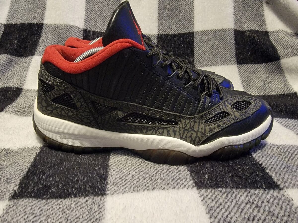 Jordan 11 Retro IE 2003 Low Black Charcoal Red for Sale Jordan 11 Retro IE 2003 Low Black Charcoal Red for Sale