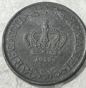 ROMANIA 1943 20 LEI Coin - Picture 1 of 2