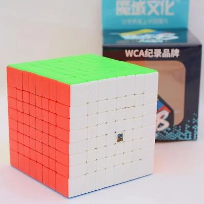 Moyu MFJS Meilong 8x8 Magic Speed Cube Ohne Aufkleber 8x8x8 Profi Würfel