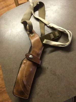 Vtg Safariland 1000 Large Auto Shoulder Holster For Colt Hi 39 59 BDA 1911  READ - Image 1 of 4