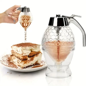 Honig Spender Honigtopf Dosierer Honigbirne Sirup Dosierspender - Bild 1 von 7