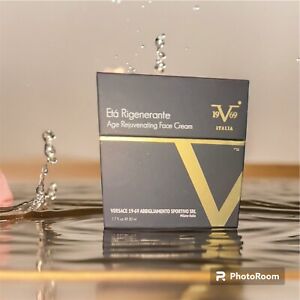 Versace 19v69 Age Rejuvenating Face Cream 1.7oz with Mini Spatula