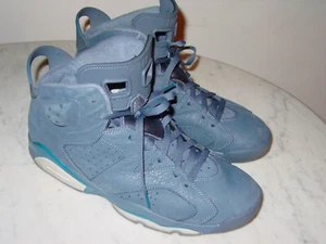 2018 Nike Air Jordan Retro 6 "Diffused Blue" Basketball Shoes! Size 10.5  - Picture 1 of 12