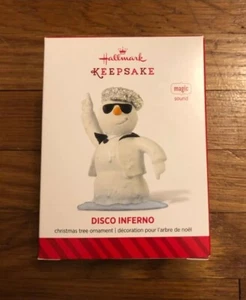 Hallmark 2014 Disco Inferno Halter Ornament mit Sound gebraucht - Bild 1 von 2