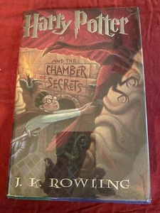 Harry Potter and the Chamber of Secrets Misspelling Of Sorcerer On Pg 2 First Ed - Picture 1 of 6