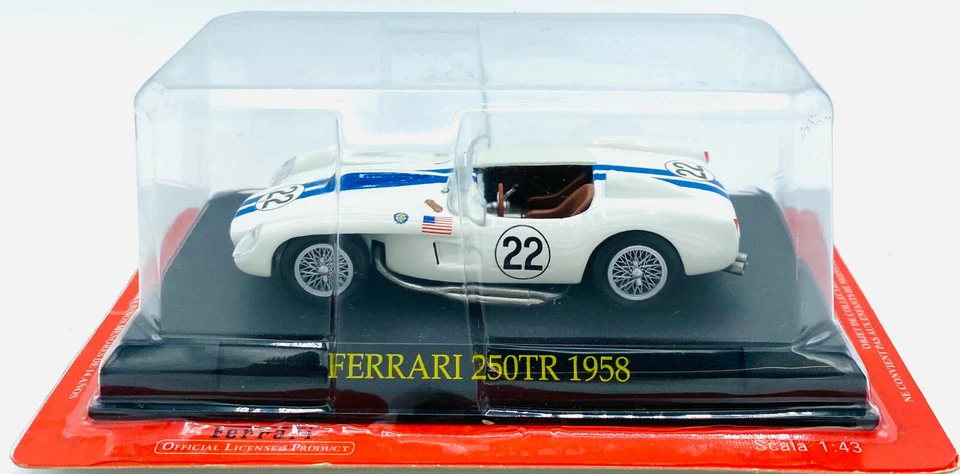 EBOND Modellino Ferrari 250TR - 1958 - Die cast - 1:43 - 0190 - Immagine 1 di 1