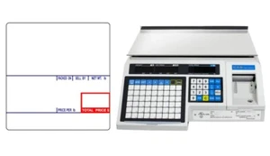 New CAS LP-1000N Label Printing Scale - Free Shipping + Case of 8020 Labels! - Picture 1 of 5