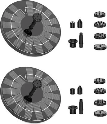 1/2PCS 3,5W AISITIN Solarbrunnen für Draussen, Solar Springbrunnen für Außen DIY - Bild 1 von 4