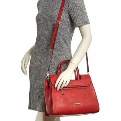 BCBGeneration Noelle Satchel Women's RED Handbag NWT  $118.00 - Image 1 of 3