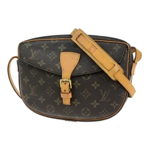 LOUIS VUITTON Jeune Fille MM Shoulder Bag Monogram Leather Brown M51226 83EC399 - Picture 1 of 17