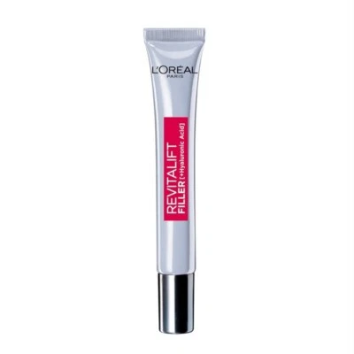 L'Oreal D/E REVITALIFT FILLER Eye Cream 15ml with Hyaluronic Acid - Image 1 of 4