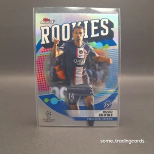 TOPPS Finest UCL 2022/23 FR-8 Hugo Ekitike RC Paris Saint-Germain Finest Rookies - Bild 1 von 2