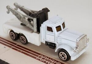 Peterbilt American Truck White Twin-Beam Heavy Duty Tow Truck 3" Long
