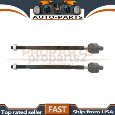 Front Inner Tie Rod Ends 2x For 2010-2014 Hyundai Genesis Coupe 2.0L - Image 1 of 4
