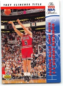 1993-94 Upper Deck - The 1993 NBA Finals #206 John Paxson - Picture 1 of 2