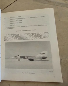 Genuine NASA Apollo Program Era Technical Report - F-111A Airplane - Picture 1 of 8